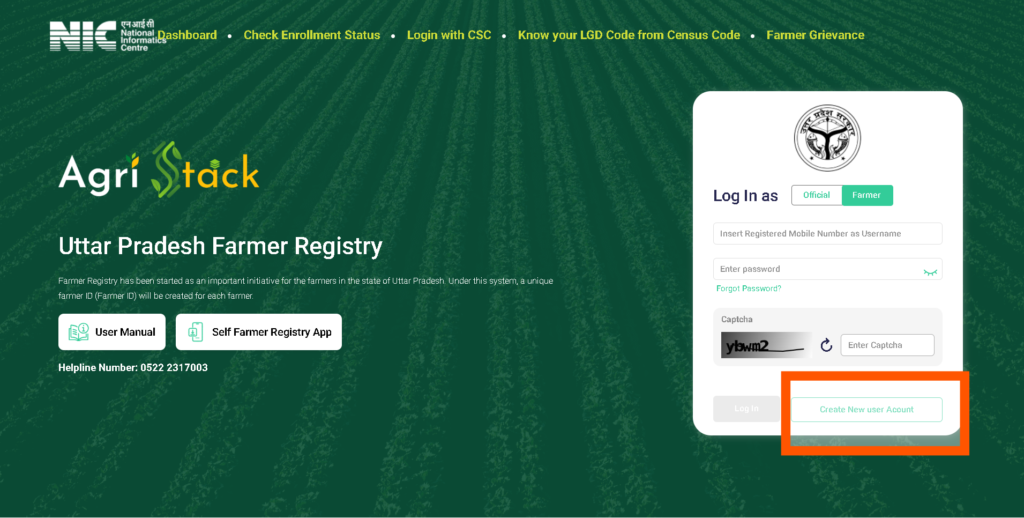 Farmer Registry